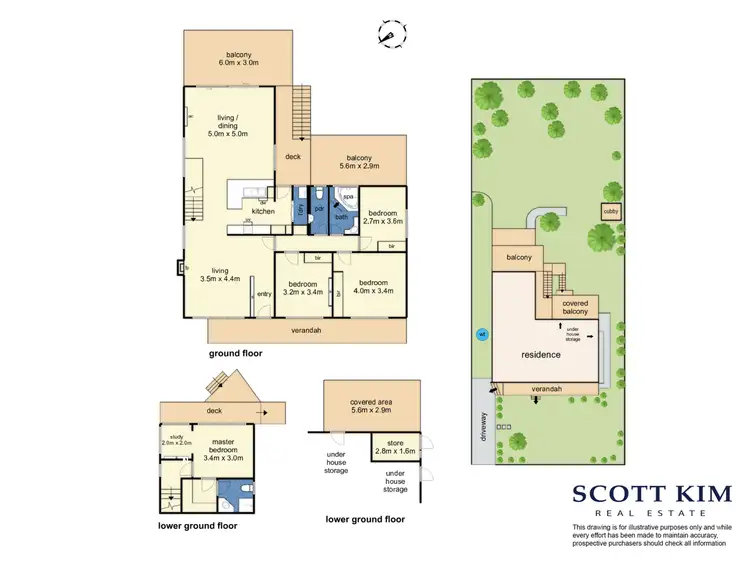 Floorplan of Homely house listing, 34 Kay Street, Mount Waverley VIC 3149