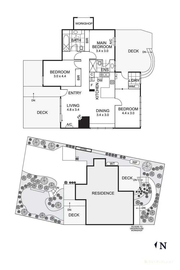 Floorplan of Homely house listing, 1/50 Luck Street, Eltham VIC 3095