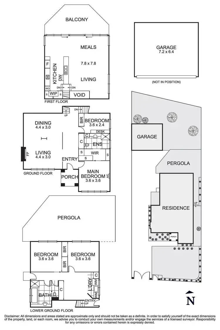 Floorplan of Homely house listing, 197 Old Eltham Road, Lower Plenty VIC 3093