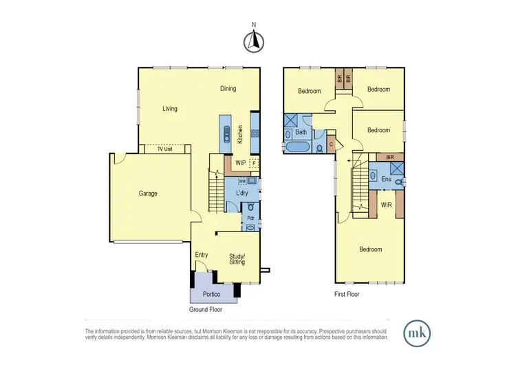 Floorplan of Homely house listing, 126 Lacebark Drive, St Helena VIC 3088