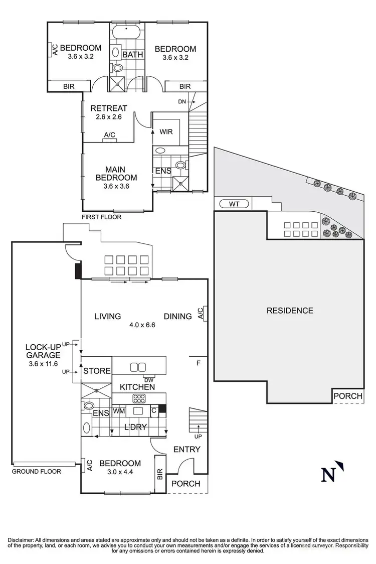 Floorplan of Homely townhouse listing, 2/7-9 Rich Crescent, Bellfield VIC 3081