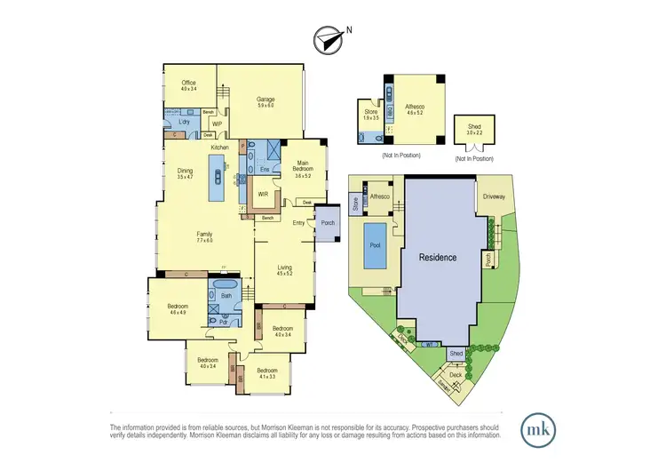 Floorplan of Homely house listing, 2 Grandview Court, Diamond Creek VIC 3089