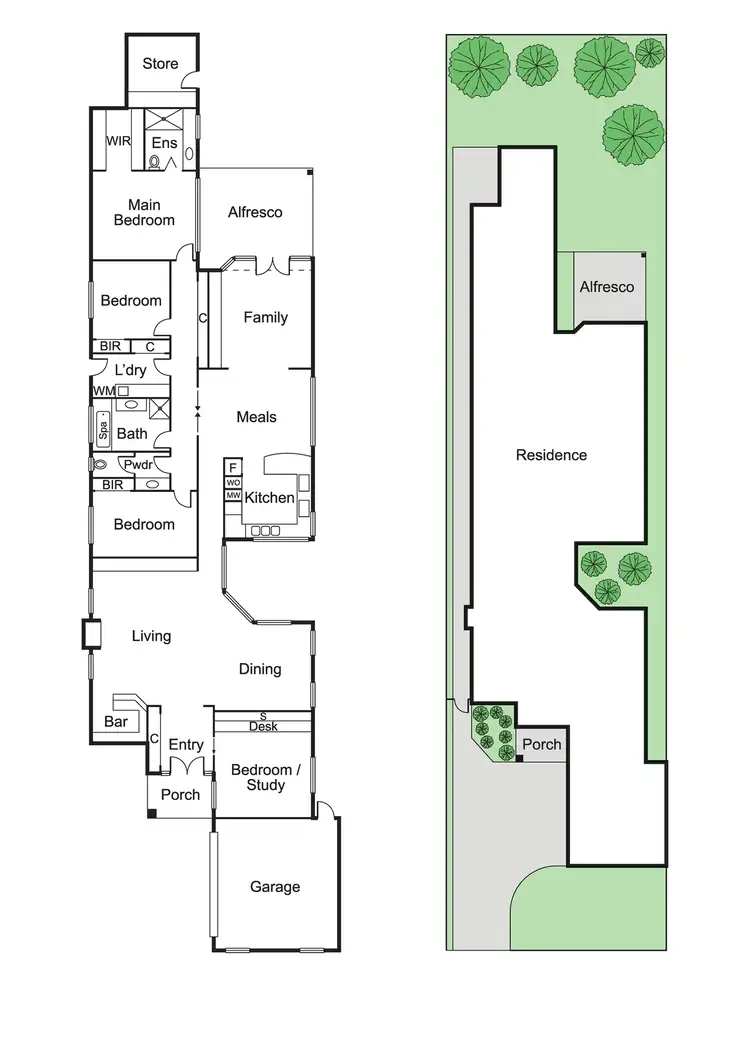 Floorplan of Homely house listing, 2 Pearce Street, Caulfield South VIC 3162