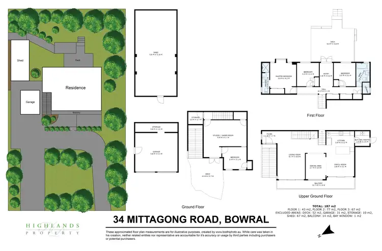 Floorplan of Homely house listing, 34 Mittagong Road, Bowral NSW 2576