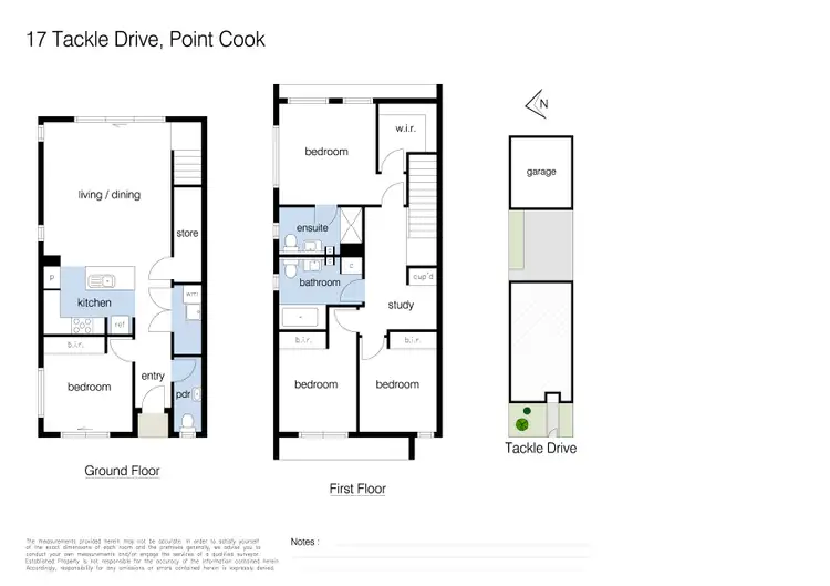 Floorplan of Homely house listing, 17 Tackle Drive, Point Cook VIC 3030