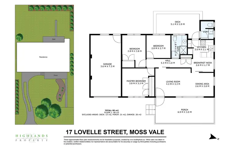 Floorplan of Homely house listing, 17 Lovelle Street, Moss Vale NSW 2577
