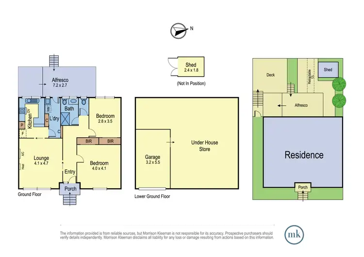 Floorplan of Homely unit listing, 5/61-63 Nell Street, Greensborough VIC 3088