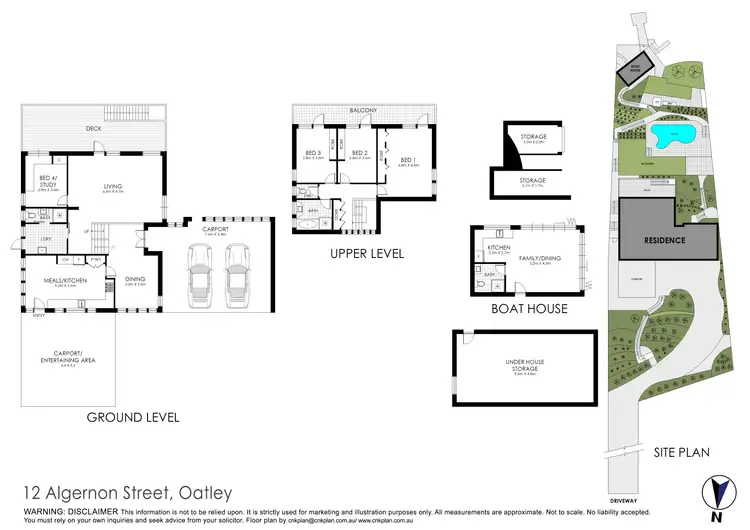 Floorplan of Homely house listing, 12 Algernon Street, Oatley NSW 2223
