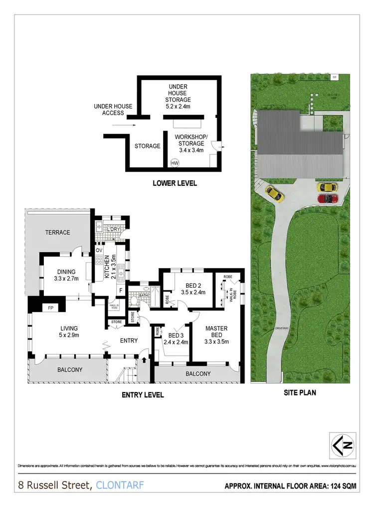 Floorplan of Homely house listing, 8 Russell Street, Clontarf NSW 2093