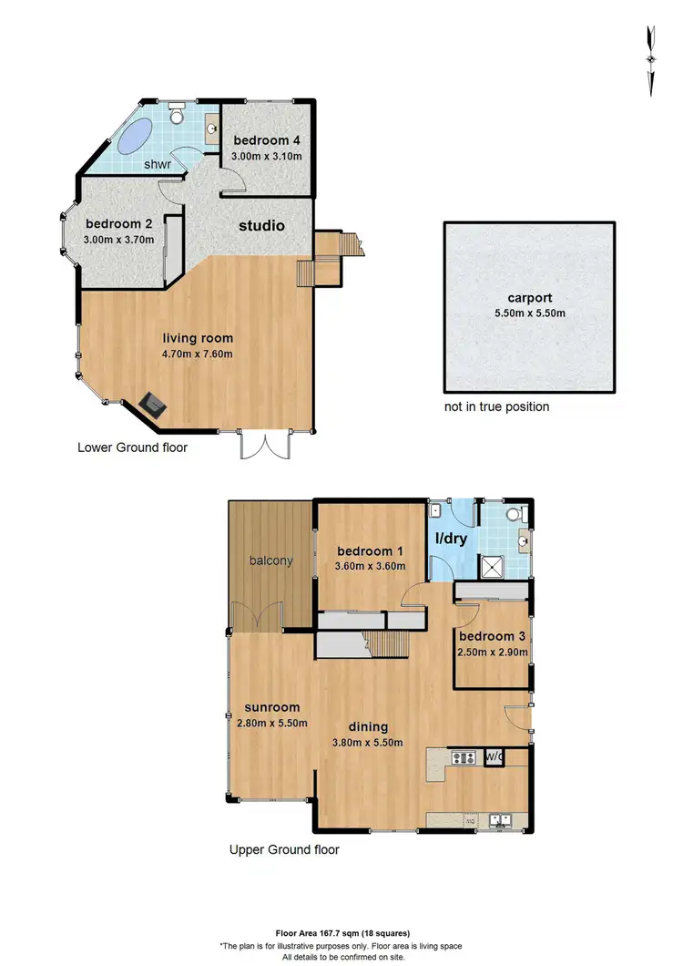 Floorplan of Homely house listing, 332 Mt Dandenong Tourist Road, Sassafras VIC 3787
