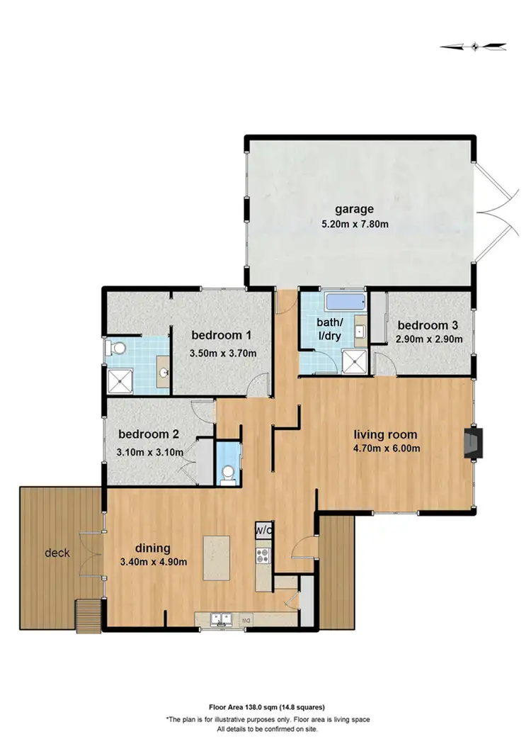 Floorplan of Homely house listing, 121 Moxhams Road, Monbulk VIC 3793