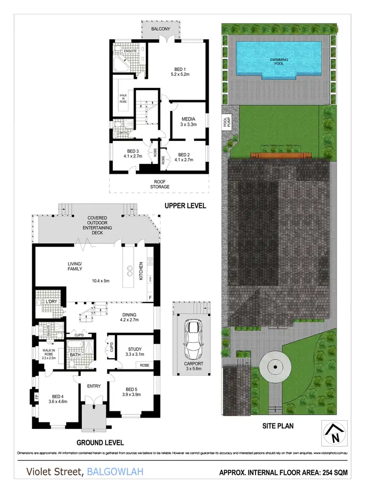 Floorplan of Homely house listing, NA Violet Street, Balgowlah NSW 2093