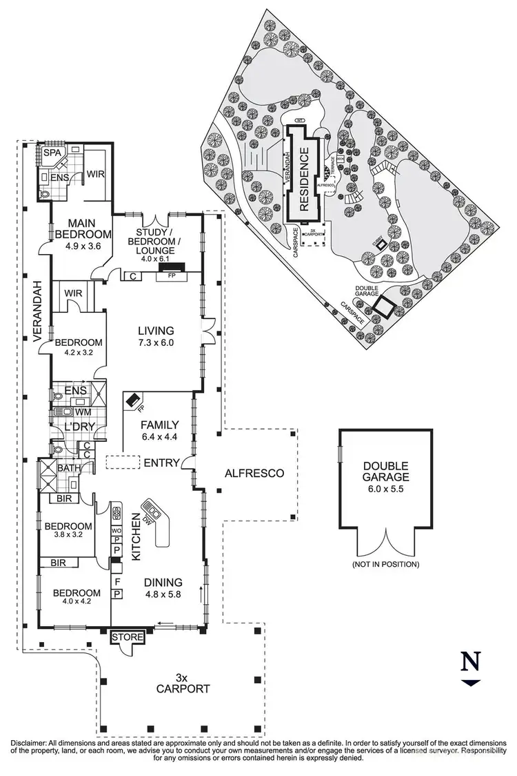 Floorplan of Homely house listing, 69 Blooms Road, North Warrandyte VIC 3113