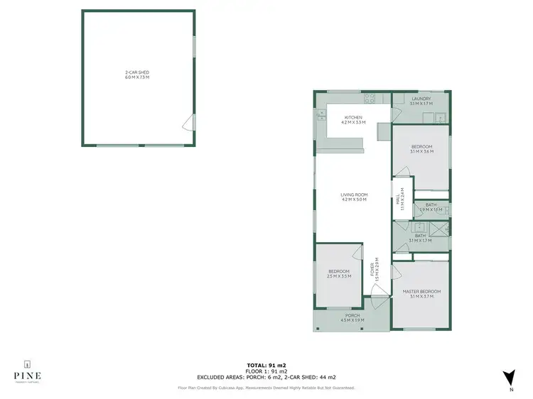 Floorplan of Homely house listing, 15 Fisherman Drive, Donnybrook QLD 4510