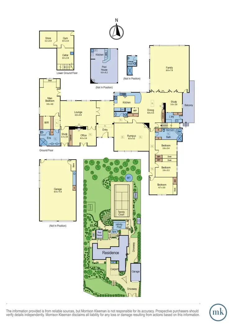 Floorplan of Homely house listing, 48 Rosehill Road, Lower Plenty VIC 3093