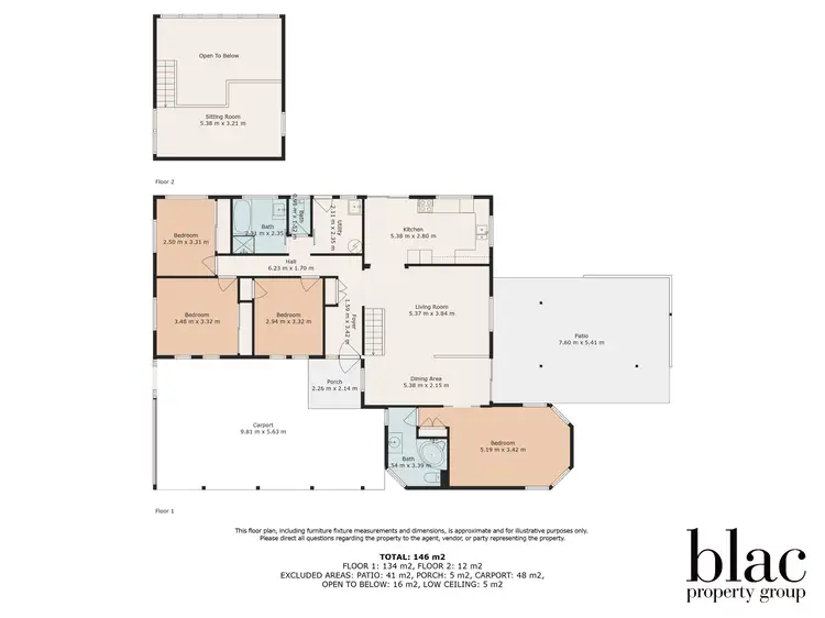 Floorplan of Homely house listing, 12 Ku Ring Gai Chase, Petrie QLD 4502