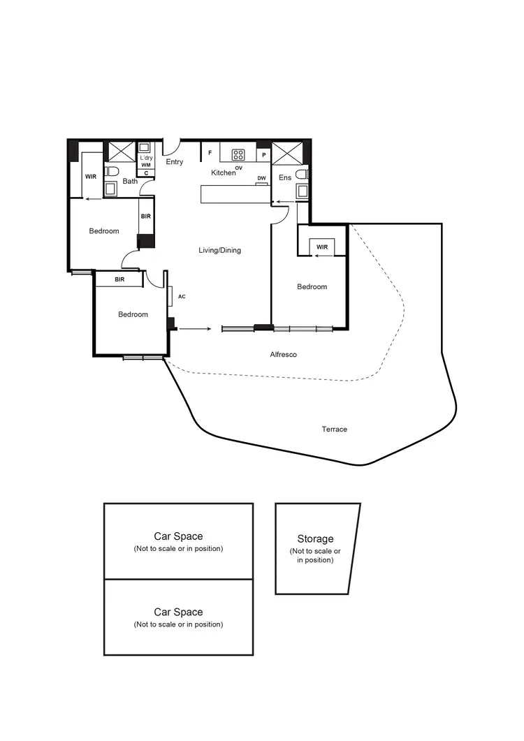 Floorplan of Homely apartment listing, 804/16 Woorayl Street, Carnegie VIC 3163