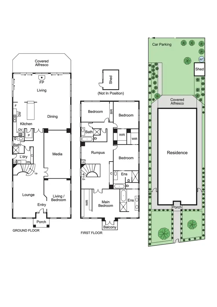 Floorplan of Homely house listing, 65 Orrong Crescent, Caulfield North VIC 3161