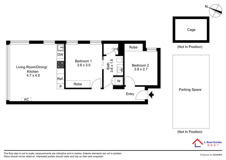 Floorplan of Homely apartment listing, 1312/65 Dudley Street, West Melbourne VIC 3003