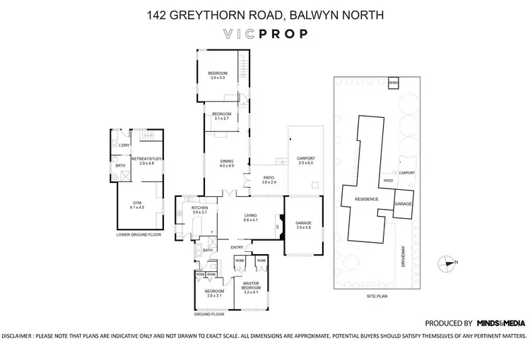 Floorplan of Homely house listing, 142 Greythorn Road, Balwyn North VIC 3104