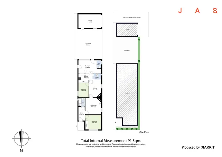 Floorplan of Homely house listing, 3 Busch Street, West Footscray VIC 3012