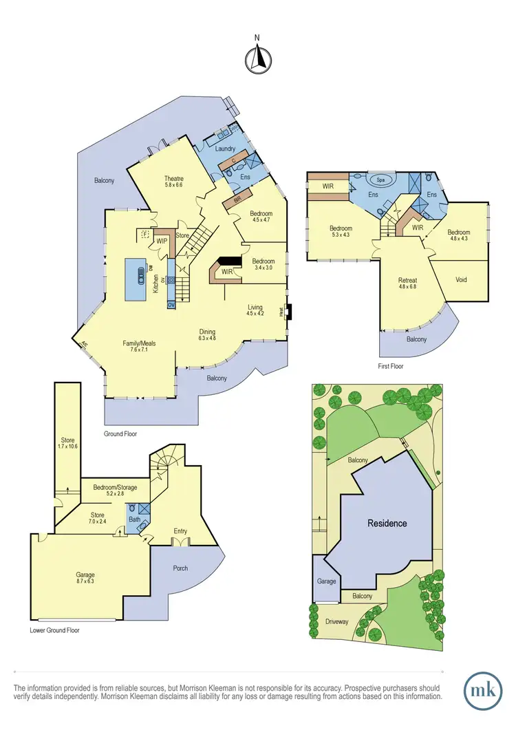 Floorplan of Homely house listing, 29 Viewgrand Way, Greensborough VIC 3088