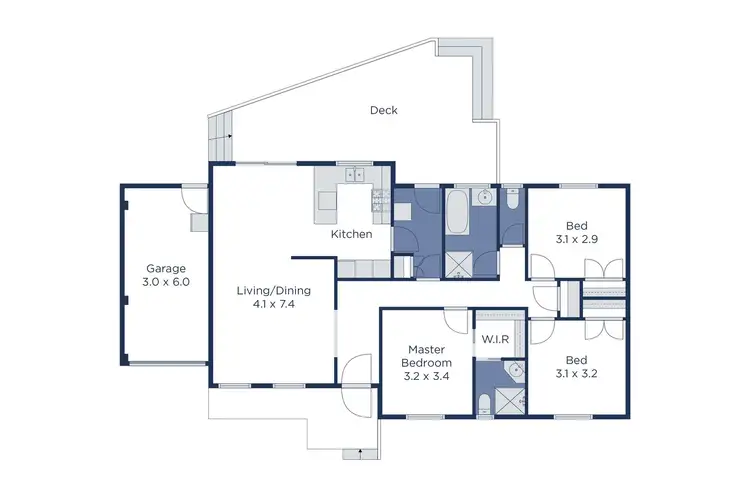 Floorplan of Homely house listing, 2/51 Boronia Road, Vermont VIC 3133