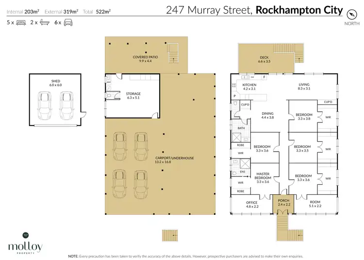 Floorplan of Homely house listing, 247 Murray Street, Rockhampton City QLD 4700