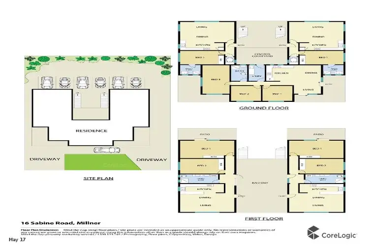 Floorplan of Homely block of units listing, 16 Sabine Road, Millner NT 810