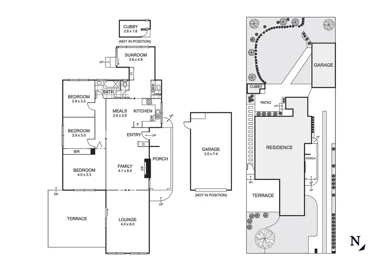 Floorplan of Homely house listing, 8 Lindsay Street, Frankston North VIC 3200