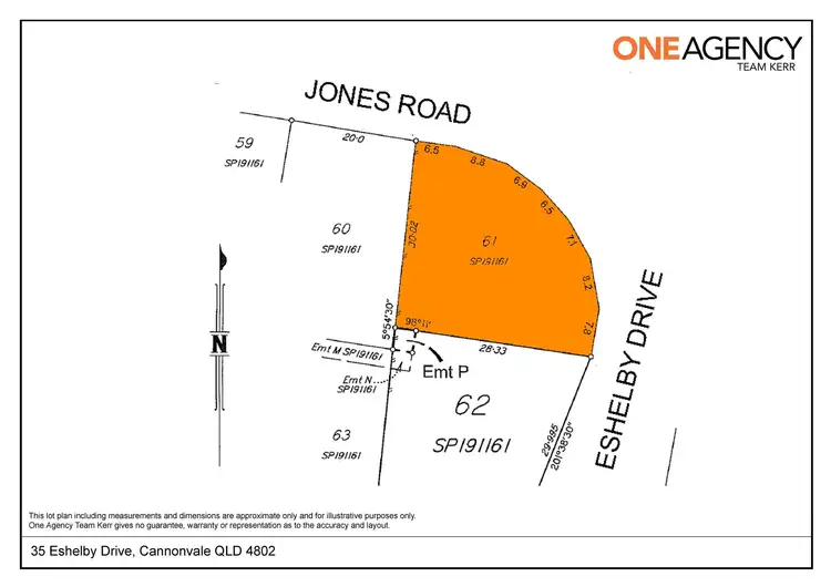 Floorplan of Homely land listing, 35 Eshelby Drive, Cannonvale QLD 4802