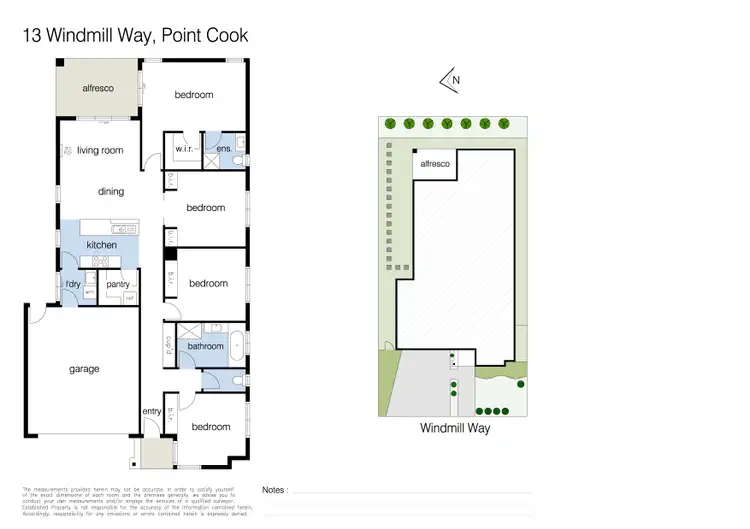 Floorplan of Homely house listing, 13 Windmill Way, Point Cook VIC 3030