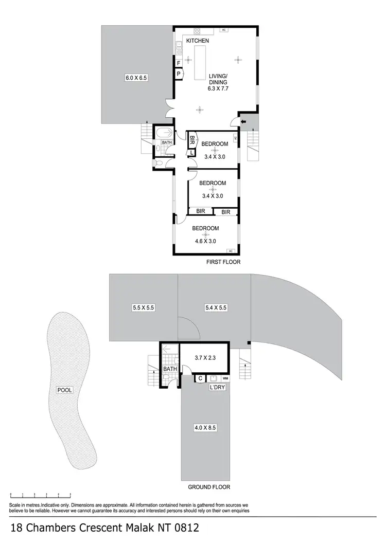 Floorplan of Homely house listing, 18 Chambers Crescent, Malak NT 812