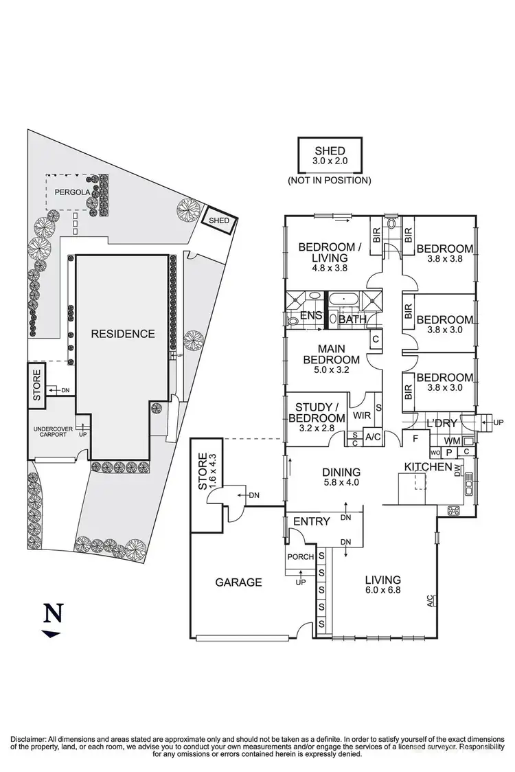 Floorplan of Homely house listing, 12 Orion Place, Doncaster East VIC 3109
