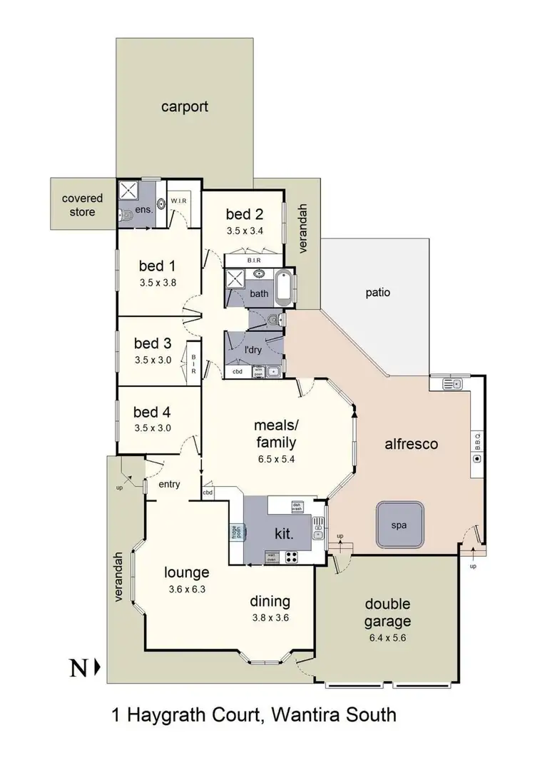 Floorplan of Homely house listing, Address available on request