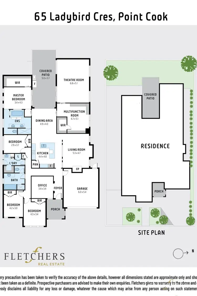 Floorplan of Homely house listing, 65 Ladybird Crescent, Point Cook VIC 3030