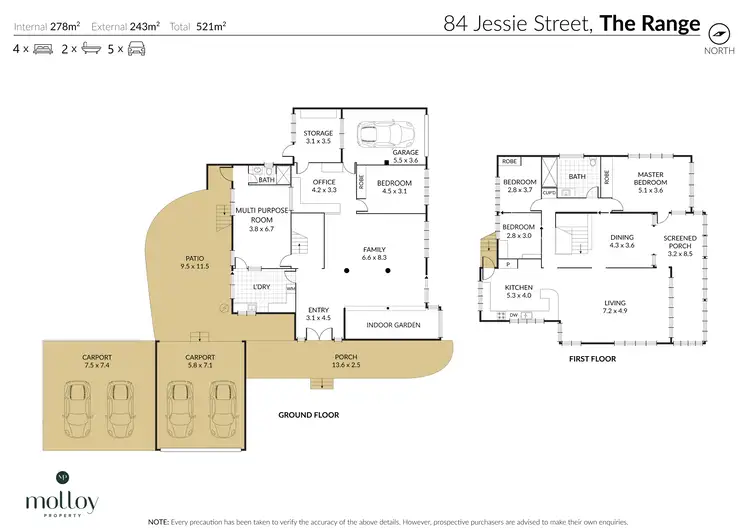 Floorplan of Homely house listing, 84 Jessie Street, The Range QLD 4700