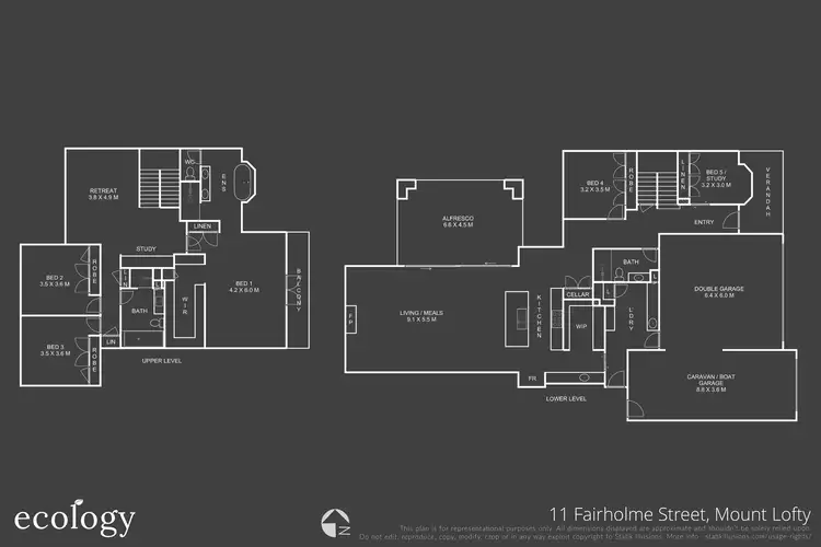Floorplan of Homely house listing, 11 Fairholme Street, Mount Lofty QLD 4350