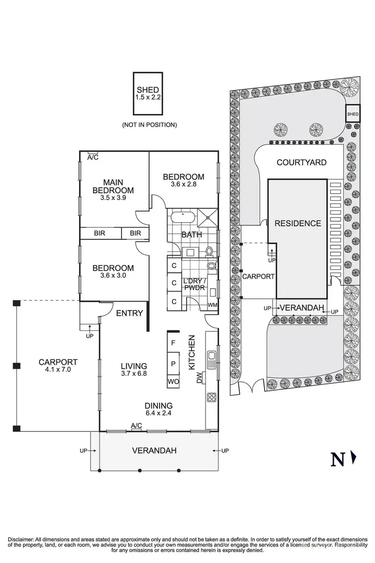 Floorplan of Homely house listing, 161 Henry Street, Greensborough VIC 3088