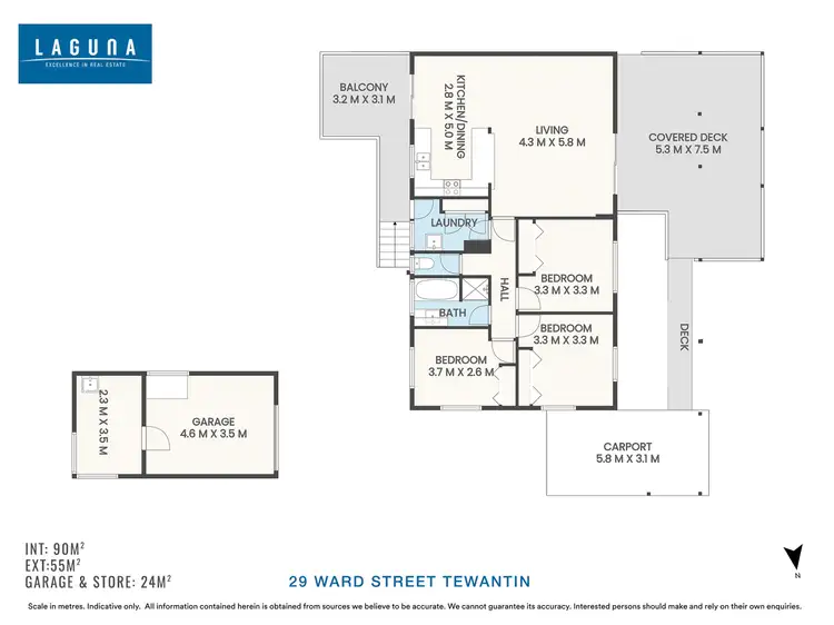 Floorplan of Homely house listing, 29 Ward Street, Tewantin QLD 4565