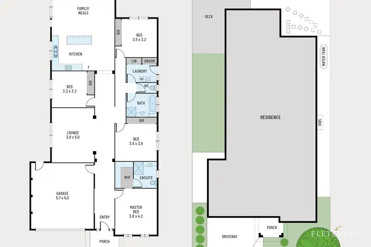 Floorplan of Homely house listing, 97A Sayers Road, Williams Landing VIC 3027