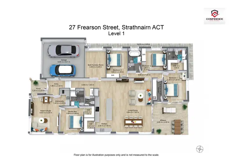 Floorplan of Homely house listing, 27 Frearson Street, Strathnairn ACT 2615