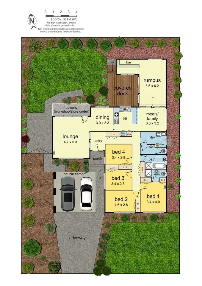 Floorplan of Homely house listing, Address available on request