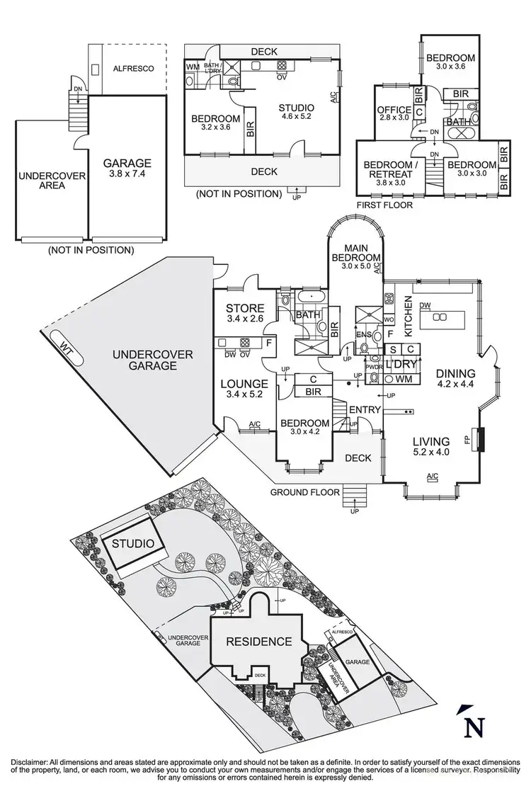 Floorplan of Homely house listing, 5 Bridge Crescent, Montmorency VIC 3094