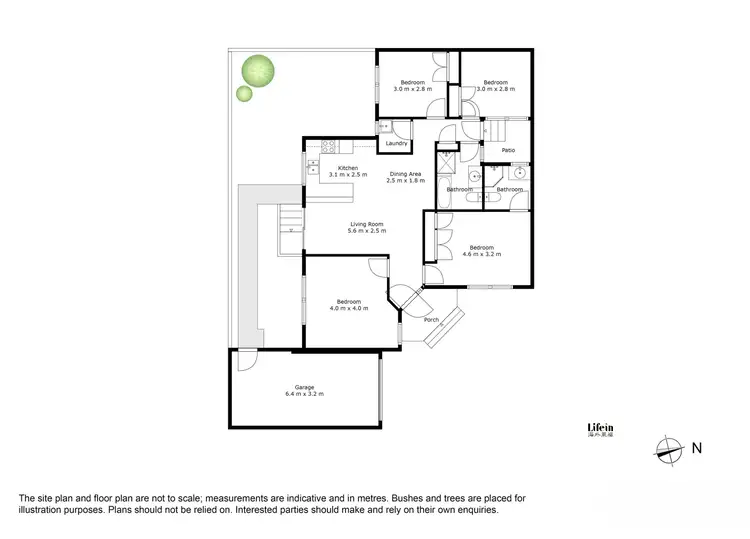 Floorplan of Homely unit listing, 3/22 Dennis Street, Clayton VIC 3168
