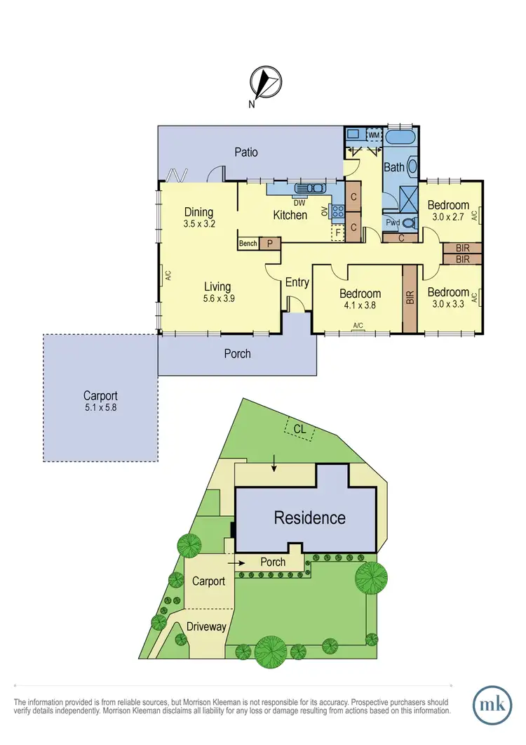 Floorplan of Homely house listing, 16 Davey Road, Montmorency VIC 3094