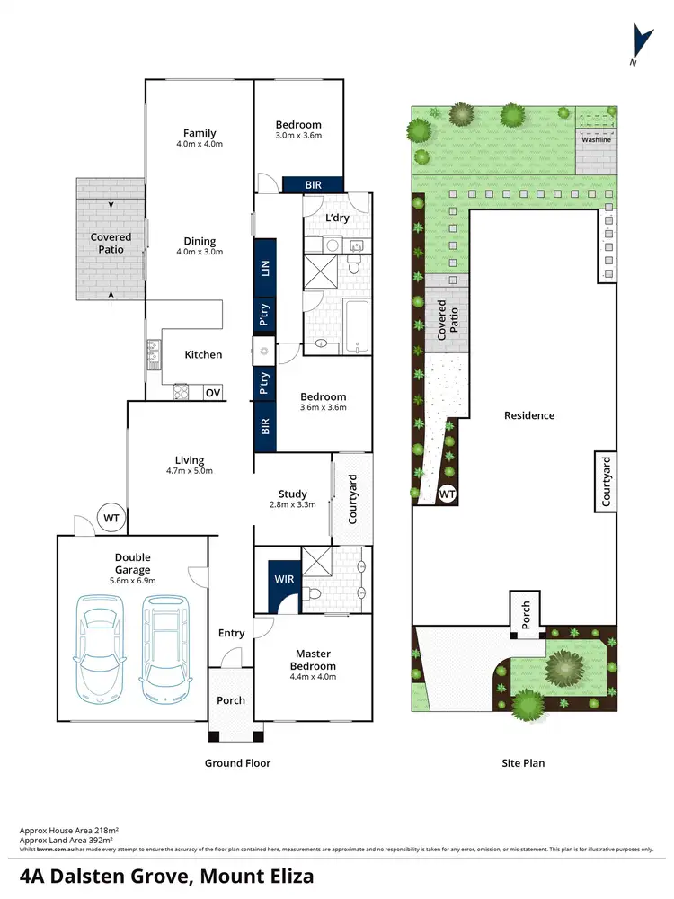 Floorplan of Homely house listing, 4a Dalsten Grove, Mount Eliza VIC 3930