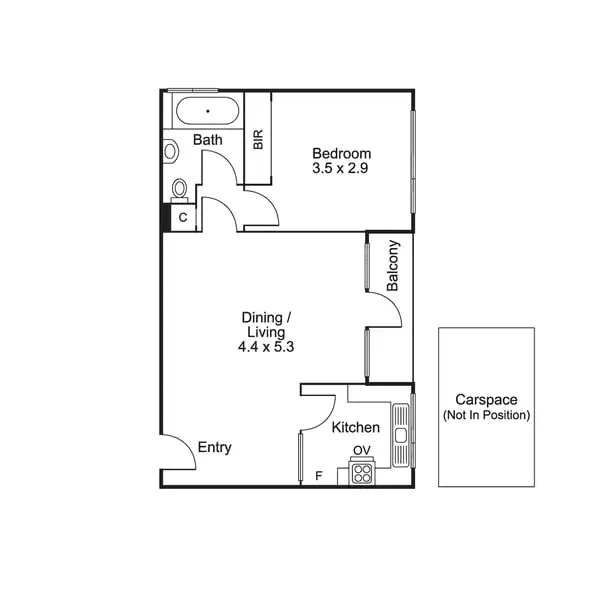 Floorplan of Homely apartment listing, 20/11 Balaclava Road, St Kilda East VIC 3183