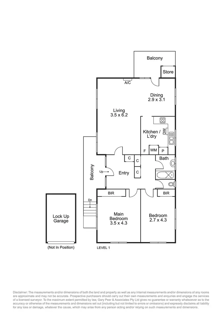 Floorplan of Homely apartment listing, 4/20-22 Malvern Grove, Caulfield North VIC 3161