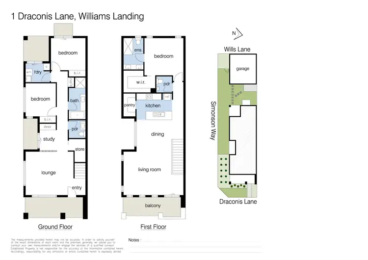 Floorplan of Homely house listing, 1 Draconis Lane, Williams Landing VIC 3027